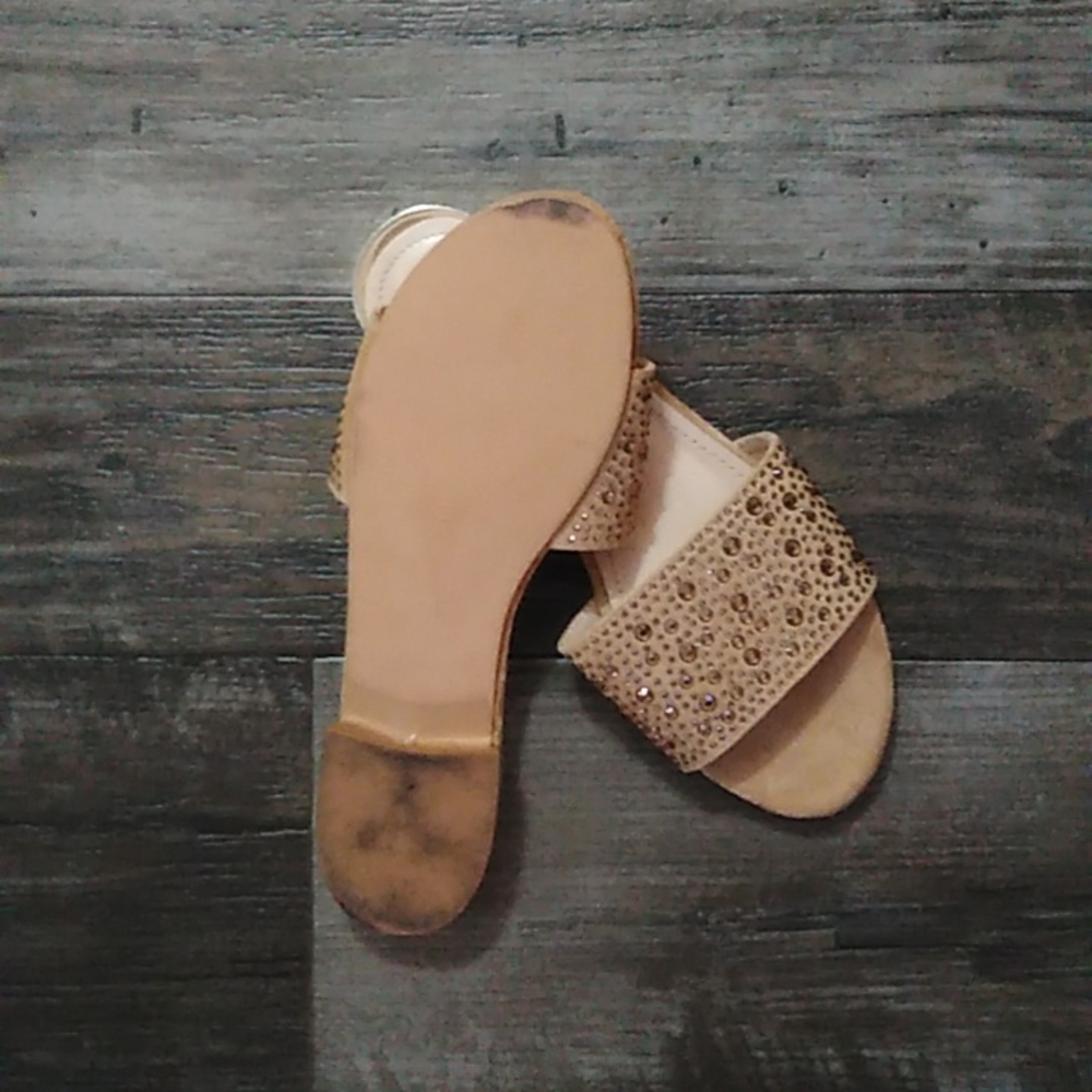 Blingy Slip-on Sandals - Picture 6 of 8